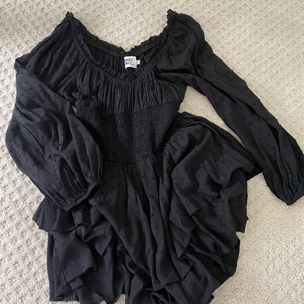 Princess Polly Black Romper